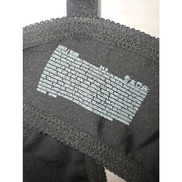 Bali Lift Womens Size 34D Black Underwire Bra - Picture 6 of 6